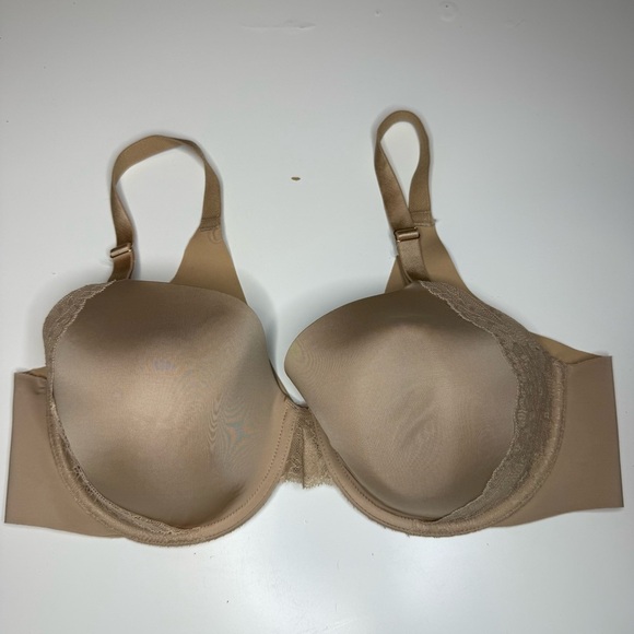 Soma Vanishing 360 Perfect Coverage Lace Trim Bra Size 40C GUC - Picture 1 of 6